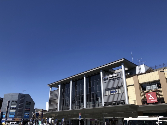 高幡不動駅の外観